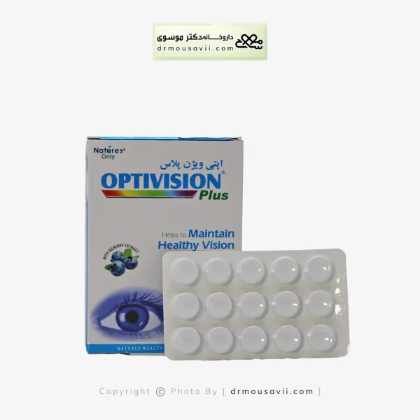 قرص اپتی ویژن پلاس نیچرز اونلی 30 عددی