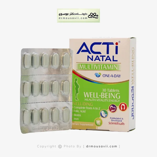 قرص اکتی ناتال ابیان دارو 30 عددی