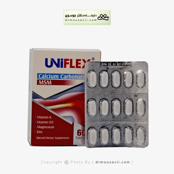 کپسول یونی فلکس ابیان دارو 60 عددی