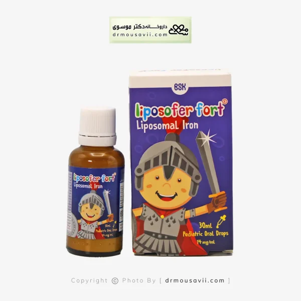 قطره خوراکی لیپوزوفر فورت با طعم تافی 30 میلی لیتر