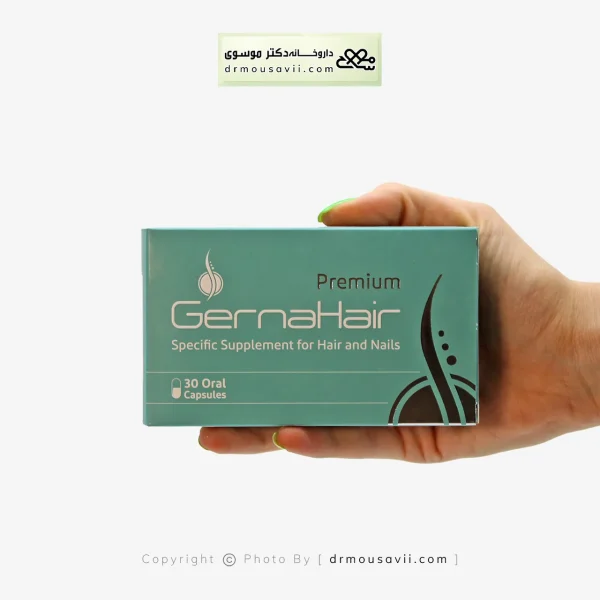 کپسول گرناهیر پریمیوم آدریان رشد و تقویت مو و ناخن 30 عددی