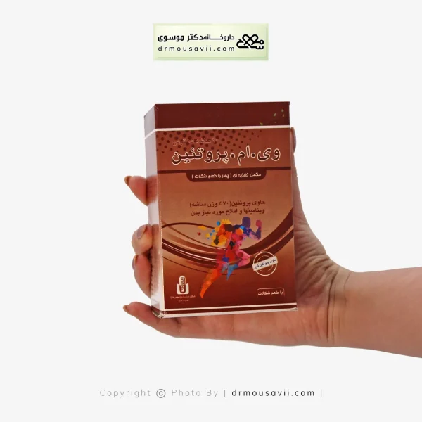 ساشه وی ام پروتئین ایران دارو 10 عددی