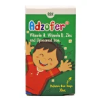 قطره آدزوفر بی اس کی با طعم تافی 30 میلی گرم