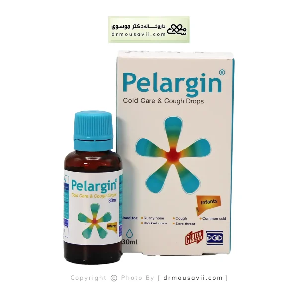 قطره سرماخوردگی و ضد سرفه پلارژین پارس گیتا دارو 30 میلی لیتر