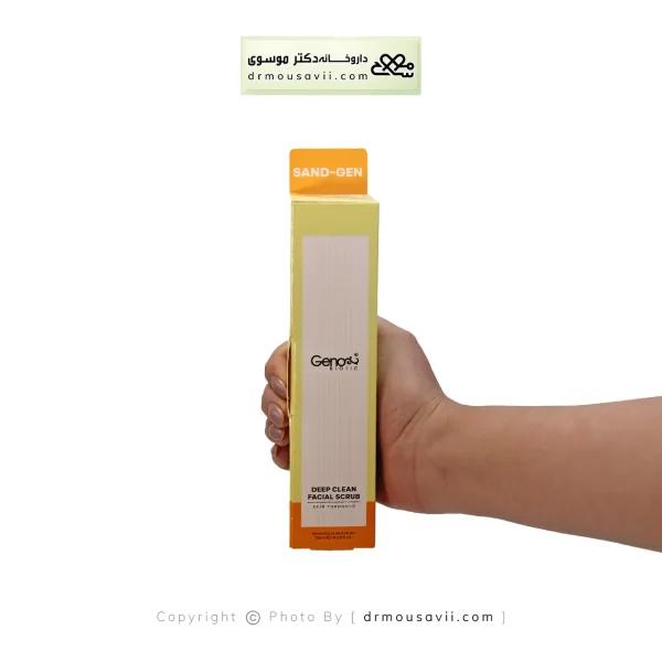 اسکراب قوی صورت ژنوبایوتیک 120 میلی لیتر