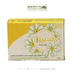 شوینده غیرصابونی جامد شفاف روشن کننده مدیپور 100 گرم
