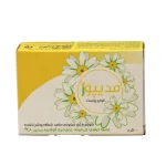 شوینده غیرصابونی جامد شفاف روشن کننده مدیپور 100 گرم