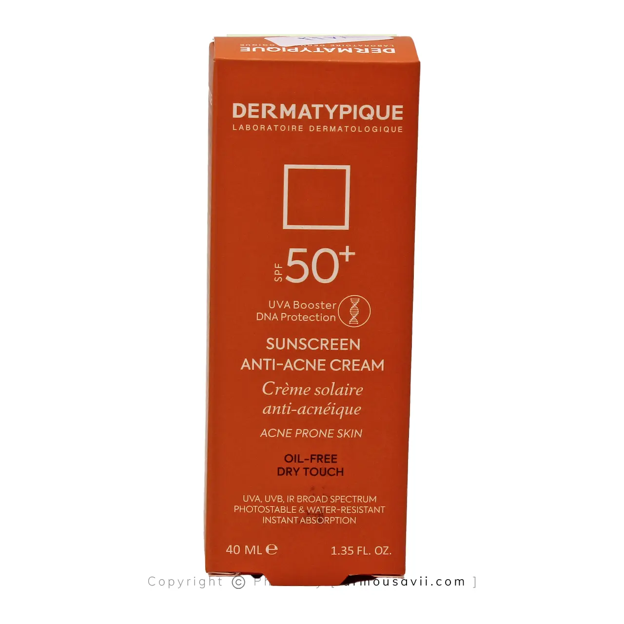 ضد آفتاب پوست چرب و جوشدار +SPF50 درماتیپیک ضد آفتاب پوست چرب و جوشدار +SPF50 درماتیپیک