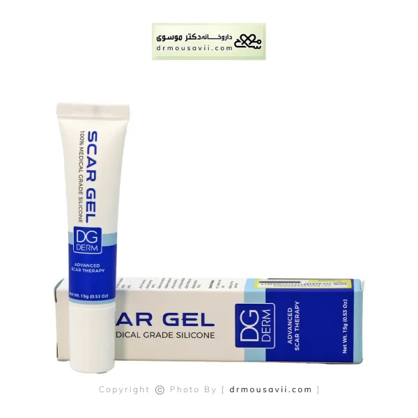ژل ترمیم کننده پوست اسکار دیجی درم 15 گرم
