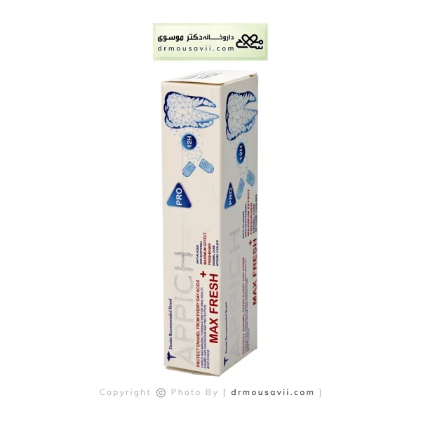 خمیر دندان مکس فرش اپیچ 100 گرم