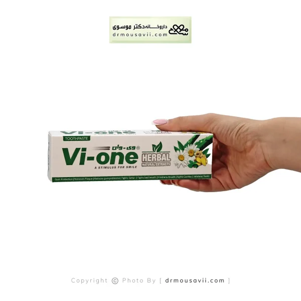 خمیر دندان گیاهی وی وان 80 گرم