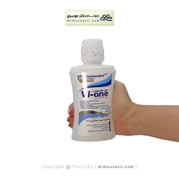 دهانشویه کلروهگزین وی وان 2 درصد