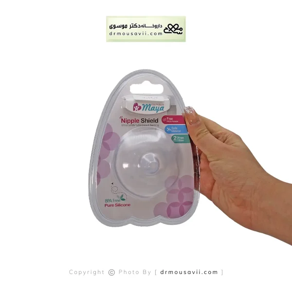 محافظ سینه سیلیکونی مایا 2 عددی