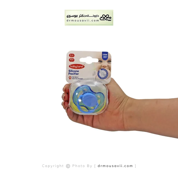 پستانک ارتودنسی سایز 1 بیبی لند کد 387