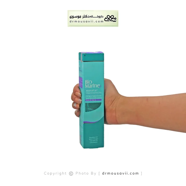 کرم ضد چروک حاوی کلاژن آکوا لیفت بایو مارین 50 میلی لیتر