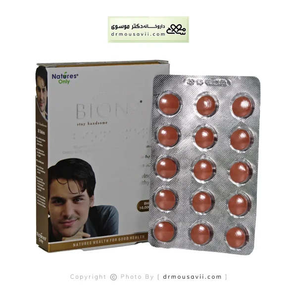 قرص بیوتین زینک آقایان بایونا من 30 عددی