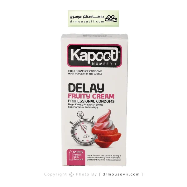 کاندوم تاخیری کاپوت انواع مدلها 12 عددی