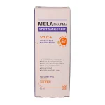 کرم ضد آفتاب ضد لک رنگی ملافارما SPF50