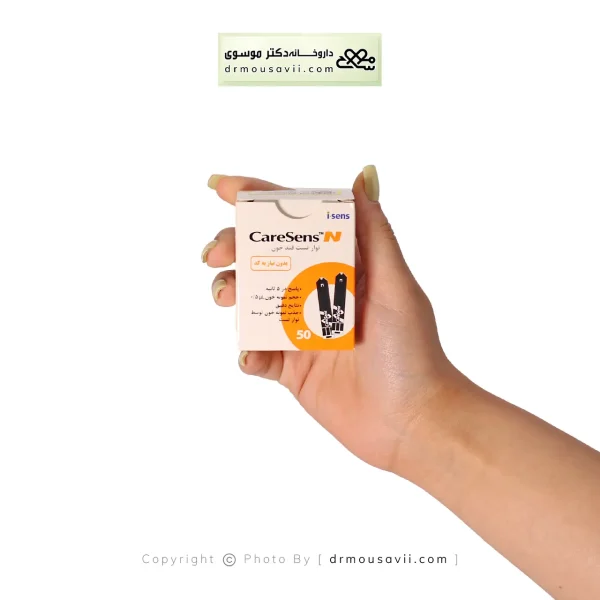 نوار تست قند خون کرسنس بسته 50 عددی