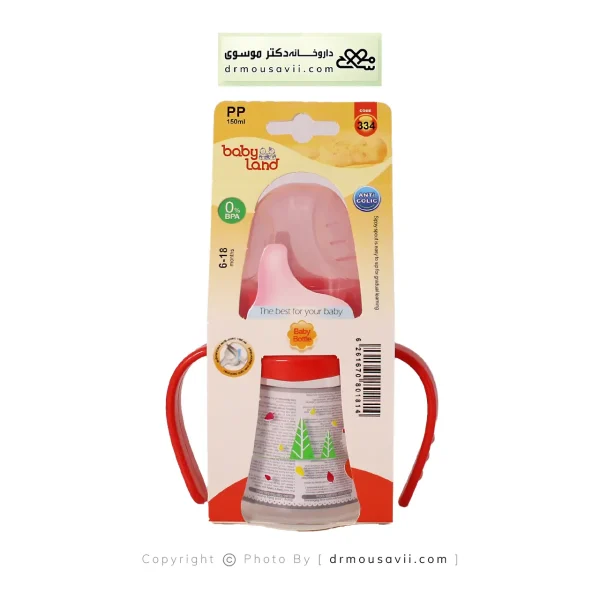 آبمیوه خوری کودک بیبی لند 150 میلی لیتر مدل 334