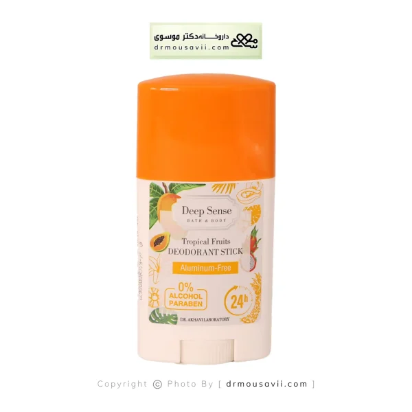 استیک خوشبو کننده بدن دیپ سنس فاقد آلومینیوم 50ml