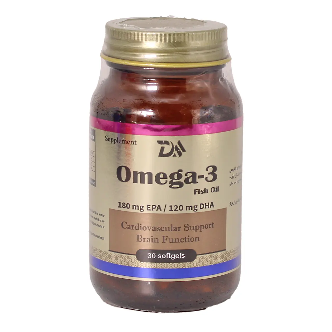 سافت ژل امگا 3 روغن ماهی تریتا دارو آرتا 30 عددی سافت ژل امگا 3 روغن ماهی تریتا دارو آرتا 30 عددی