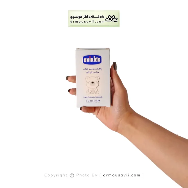 پن شفاف غیر صابونی کودک اویدرم اویکیدز 100 گرم