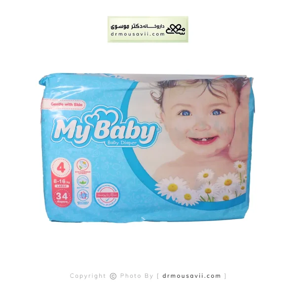 پوشک کامل بزرگ سایز 4 مای بیبی