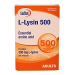 کپسول ال لیزین یوروویتال 500 میلی گرم