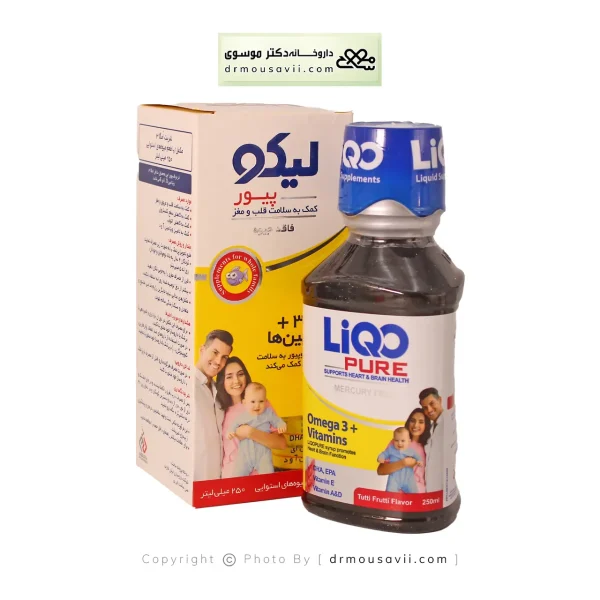 شربت امگا 3 بدون جیوه لیکو پیور ابیان فارمد
