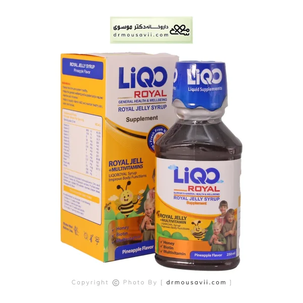 شربت لیکو رویال ژلی ابیان فارمد 250 میلی لیتر