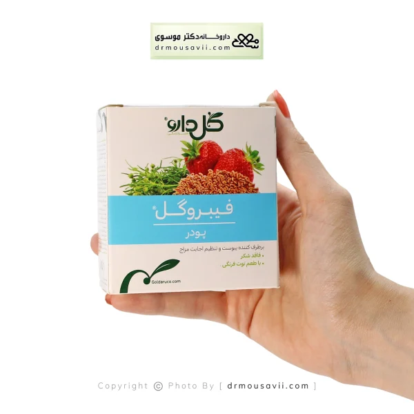 ساشه فیبروگل گل دارو