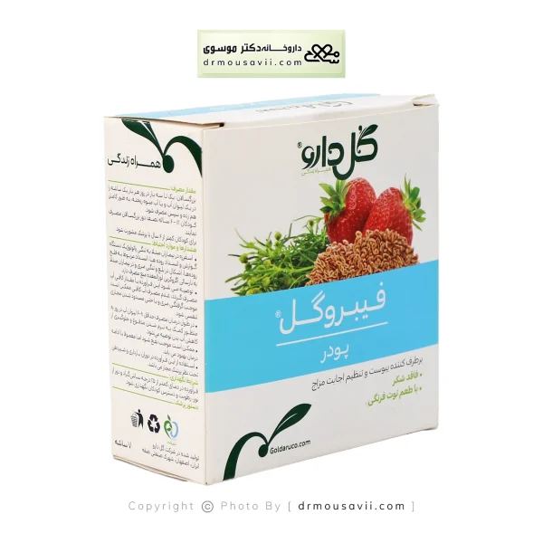 ساشه فیبروگل گل دارو