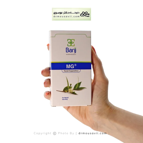 شیاف مقعدی ام‌جی باریج اسانس