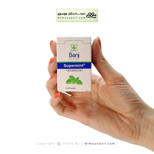 کپسول سوپرمینت باریج اسانس بسته 30 عددی