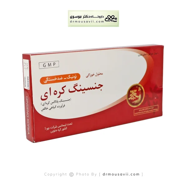 محلول خوراکی جینسینگ کره‌ای چوآ
