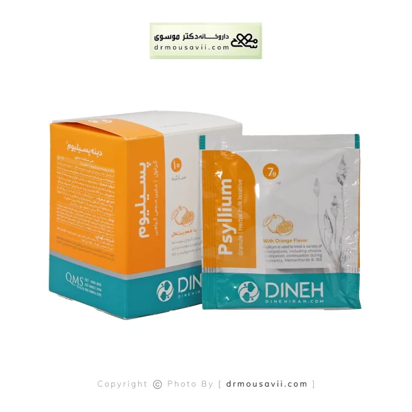 ساشه پسیلیوم دینه 10 عددی
